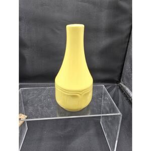 Vintage Federalist Ironstone Buttercup Yellow Ceramic Salt Or Pepper Shaker